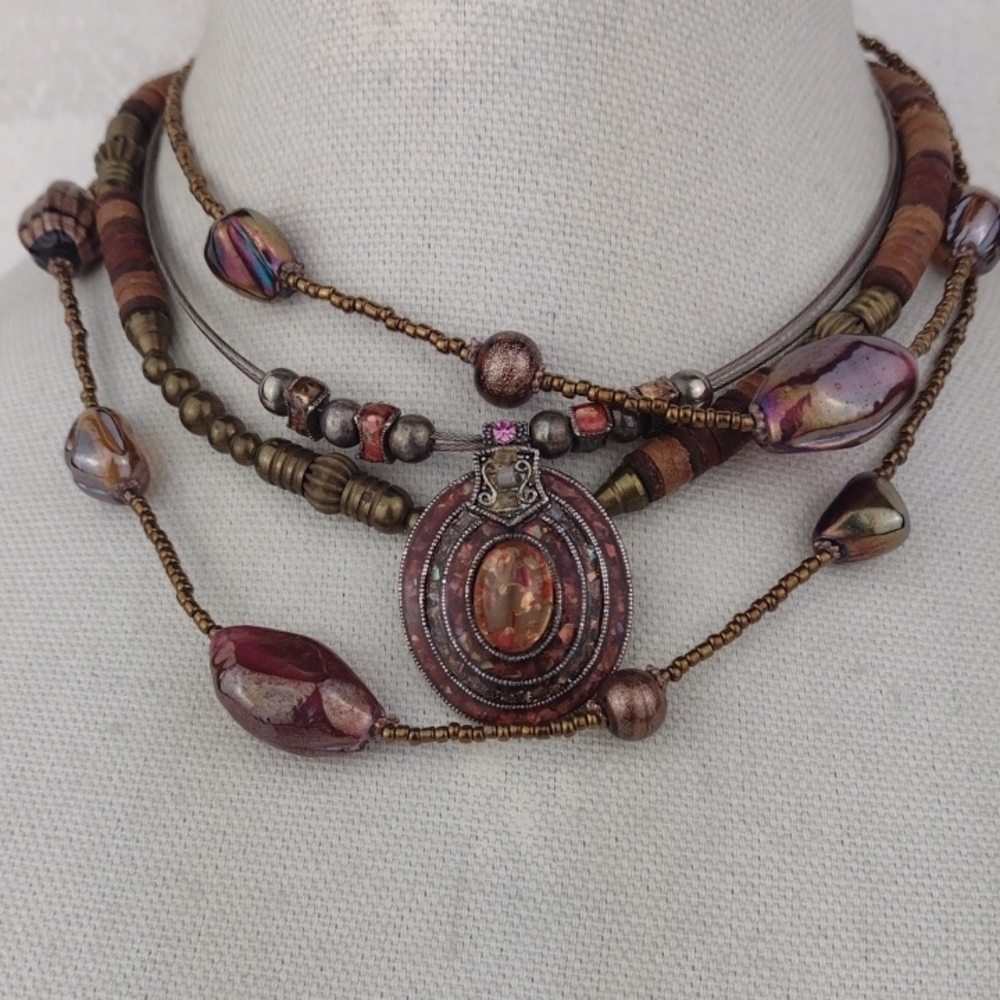3 Necklaces That Belong Together, Though Each Bold Statements On Their Own!